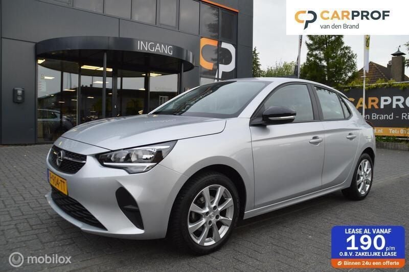 Grijs Gebruikt 2022 Opel Corsa Edition Hatchback | € 13.950 (Eerlijke prijs) - Afbeelding 1/4