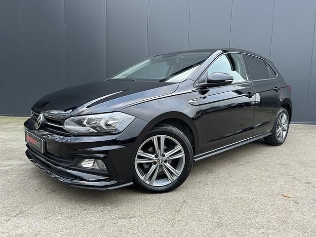 Zwart Occasion 2021 VW Polo Highline Hatchback | € 13.900 (Super prijs) - Afbeelding 1/4