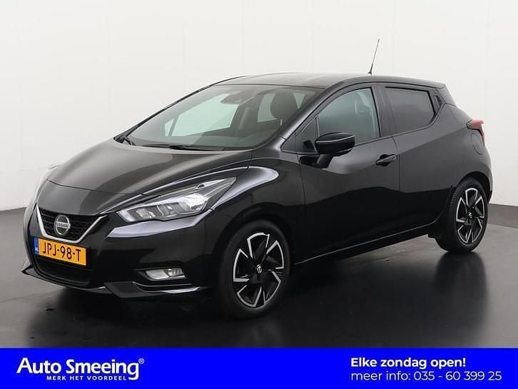 Occasion Nissan Micra Tekna 93 PK (68 kW) 2022 Zwart Hatchback
