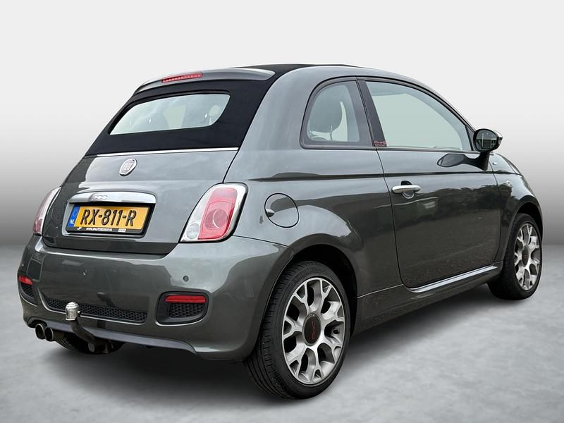 Occasion Fiat 500C Lounge 69 PK (50 kW) 2018 Grijs Cabriolet