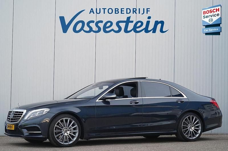 Blauw Gebruikt 2018 Mercedes S350 Prestige Sedan | € 38.600 (Eerlijke prijs) - Afbeelding 1/4