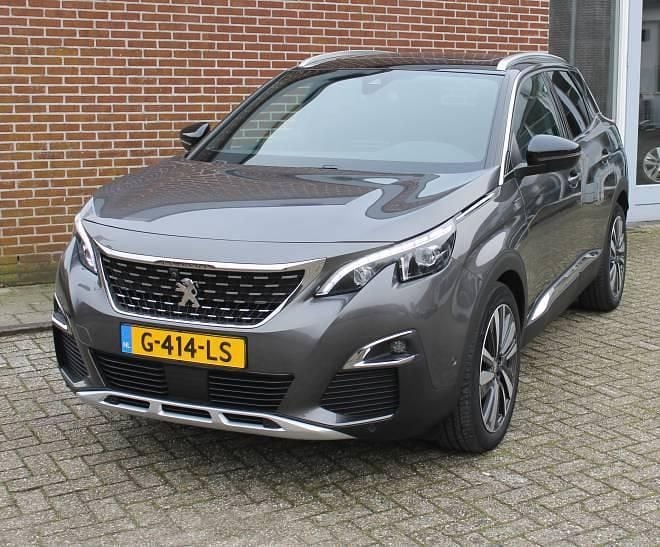 Grijs Gebruikt 2019 Peugeot 3008 GT-line SUV | € 23.250 (Goede deal) - Afbeelding 1/4