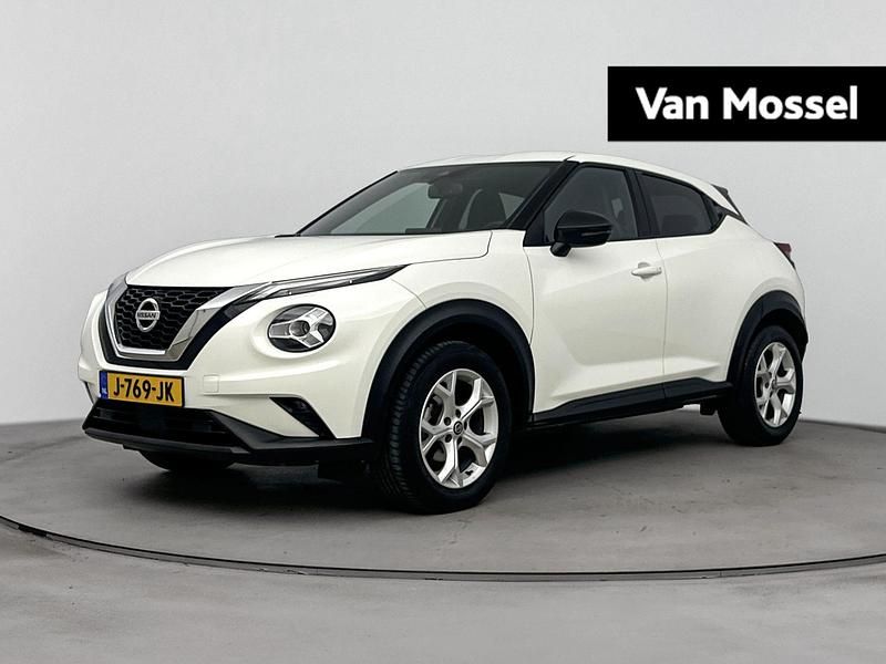 Wit Occasion 2020 Nissan Juke N-Connecta SUV | € 16.440 (Eerlijke prijs) - Afbeelding 1/4