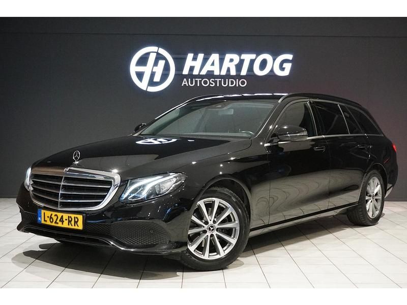 Occasion Mercedes E200 Premium 184 PK (135 kW) 2018 Zwart Stationwagen