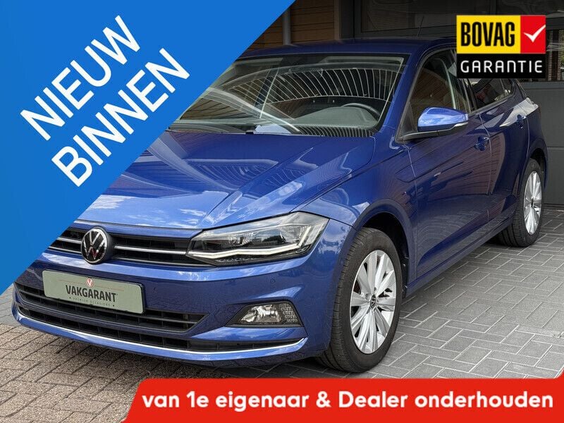 Blauw Gebruikt 2021 VW Polo Highline Hatchback | € 19.749 (Eerlijke prijs) - Afbeelding 1/4