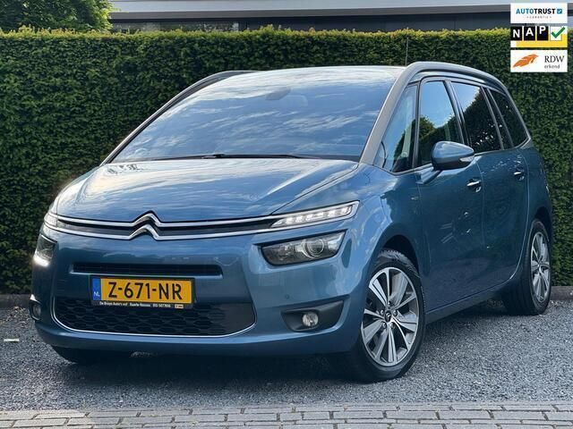 Blauw Gebruikt 2016 Citroën Grand C4 Picasso Exclusive MPV | € 8.950 (Super prijs) - Afbeelding 1/4