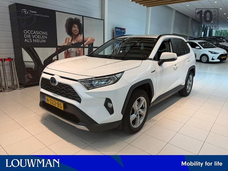Wit Gebruikt 2021 Toyota RAV4 Hybrid SUV | € 34.450 (Goede deal) - Afbeelding 1/3
