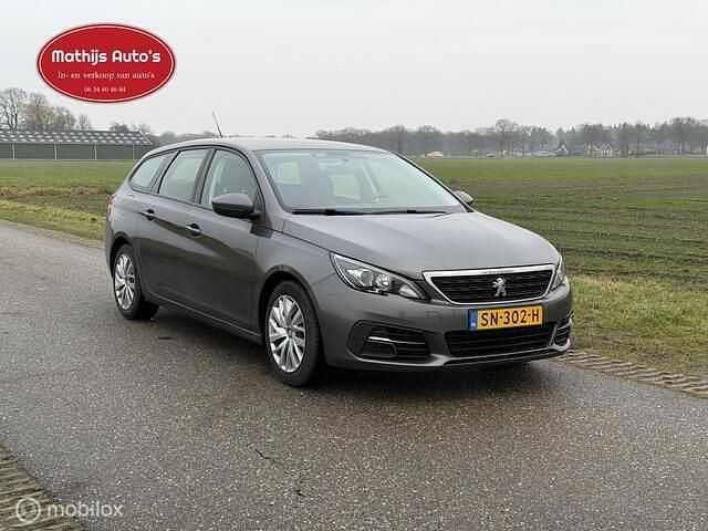 Occasion Peugeot 308 SW 120 PK (88 kW) 2018 Grijs Stationwagen