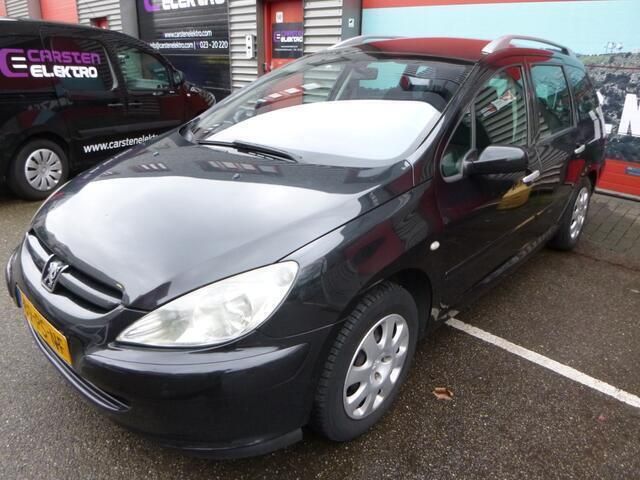 Zwart Gebruikt 2004 Peugeot 307 Stationwagen | € 997 (Eerlijke prijs) - Afbeelding 1/4