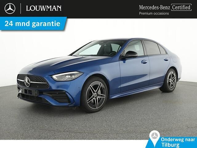 Occasion Mercedes C300 AMG line 313 PK (230 kW) 2023 Blauw Sedan