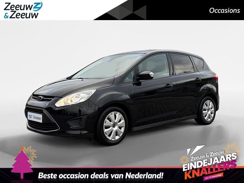 Zwart Gebruikt 2015 Ford C-MAX Ambiente MPV | € 8.940 (Eerlijke prijs) - Afbeelding 1/4