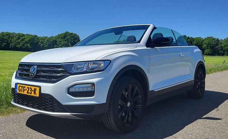 Wit Gebruikt 2020 VW T-Roc Cabriolet Style Cabriolet | € 23.500 (Eerlijke prijs) - Afbeelding 1/4