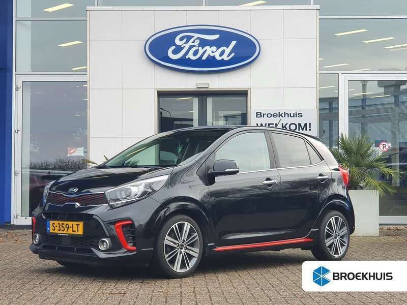 Zwart Gebruikt 2017 Kia Picanto GT-Line Hatchback | € 9.890 (Eerlijke prijs) - Afbeelding 1/4