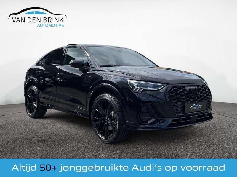 Zwart Gebruikt 2022 Audi Q3 Sportback S-Line SUV | € 52.900 (Duur) - Afbeelding 1/4