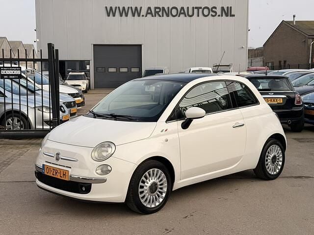 Occasion Fiat 500 Lounge 69 PK (50 kW) 2008 Wit (metallic) Hatchback