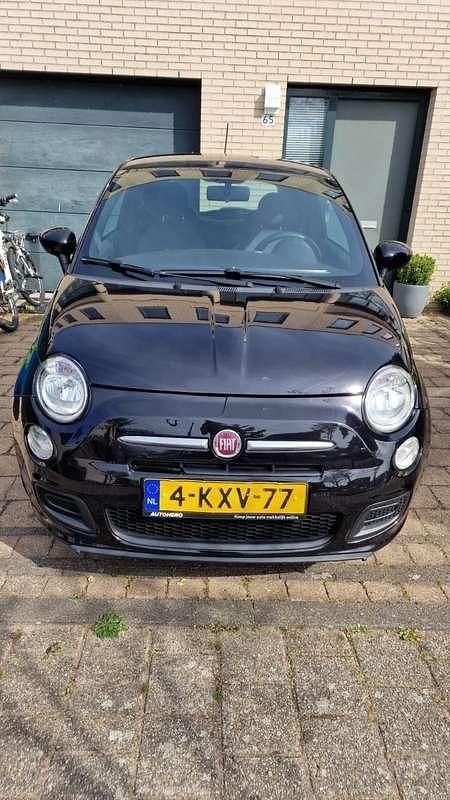 Zwart Gebruikt 2013 Fiat 500S Hatchback | € 5.750 (Goede deal) - Afbeelding 1/4