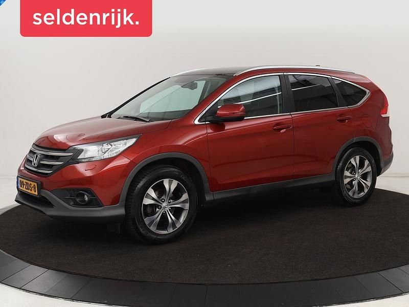 Rood Gebruikt 2012 Honda CR-V Executive SUV | € 15.900 (Eerlijke prijs) - Afbeelding 1/4