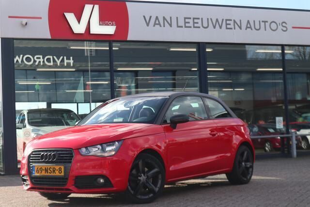Rood Gebruikt 2010 Audi A1 Ambition Hatchback | € 7.448 (Eerlijke prijs) - Afbeelding 1/4