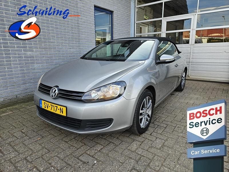 Grijs Gebruikt 2011 VW Golf Cabriolet Cabriolet | € 9.450 (Eerlijke prijs) - Afbeelding 1/4
