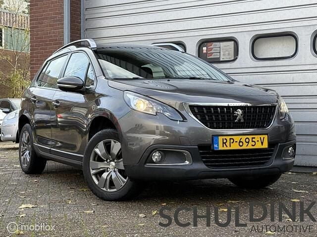 Grijs Gebruikt 2018 Peugeot 2008 SUV | € 6.950 (Super prijs) - Afbeelding 1/4