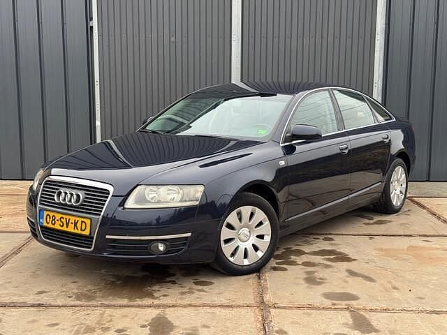 Blauw (metallic) Gebruikt 2006 Audi A6 Proline Sedan | € 1.950 (Goede deal) - Afbeelding 1/4