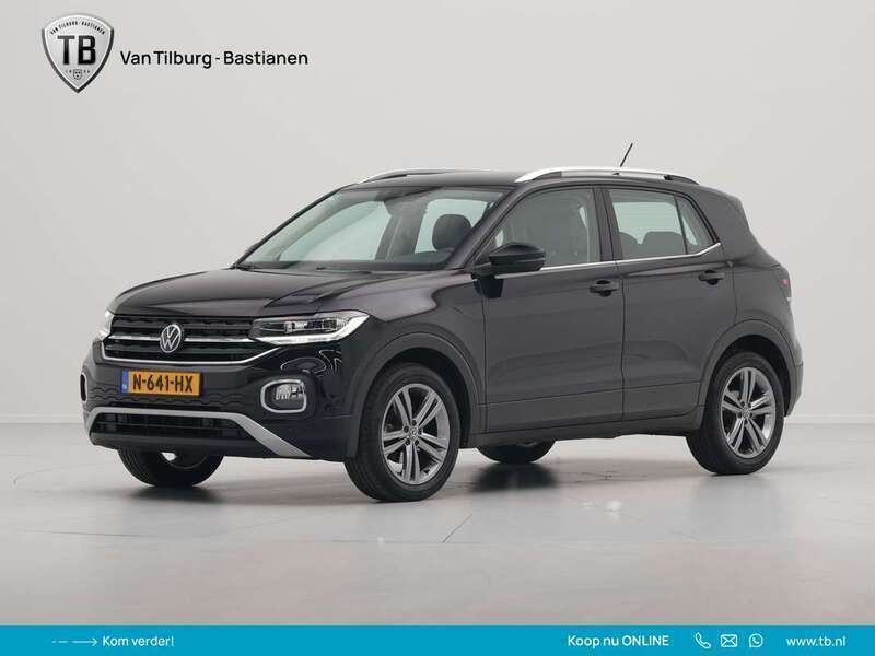 Zwart Gebruikt 2021 VW T-Cross Style SUV | € 19.440 (Eerlijke prijs) - Afbeelding 1/4