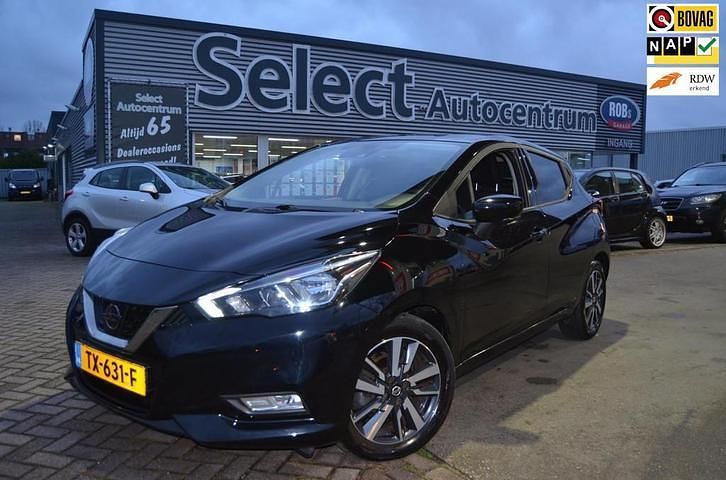 Occasion Nissan Micra N-Connecta 90 PK (66 kW) 2018 Zwart Hatchback