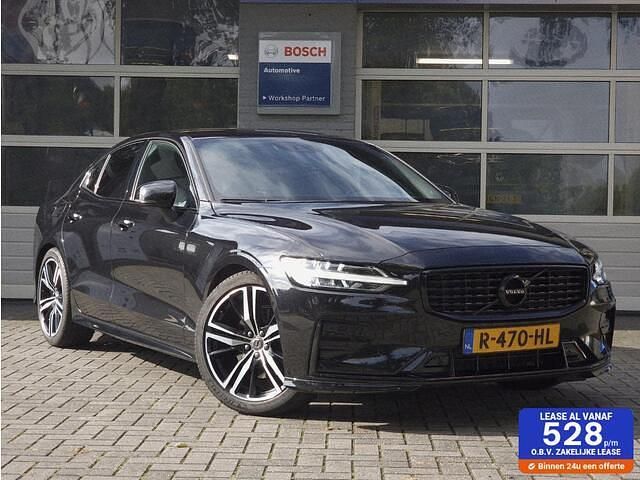 Zwart Gebruikt 2022 Volvo S60 R-Design Sedan | € 32.950 (Eerlijke prijs) - Afbeelding 1/4