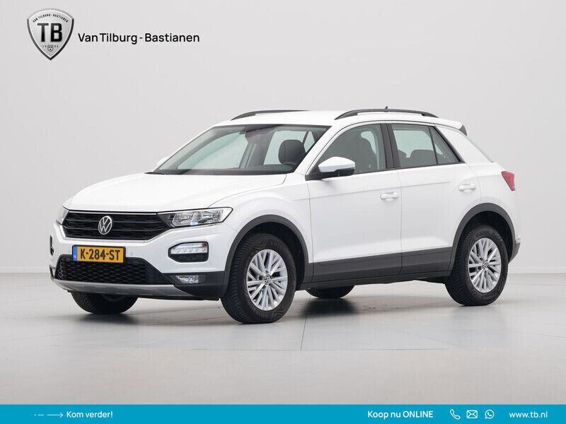 Wit Gebruikt 2021 VW T-Roc Style SUV | € 24.435 (Super prijs) - Afbeelding 1/4