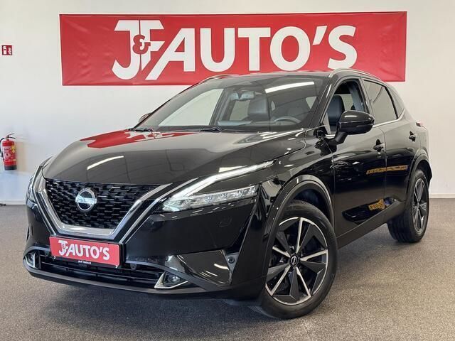 Zwart Gebruikt 2023 Nissan Qashqai Tekna SUV | € 31.950 (Eerlijke prijs) - Afbeelding 1/4