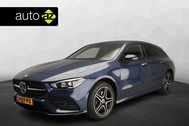Blauw Gebruikt 2023 Mercedes CLA250e Shooting Brake AMG line Stationwagen | € 36.900 (Eerlijke prijs) - Afbeelding 1/4