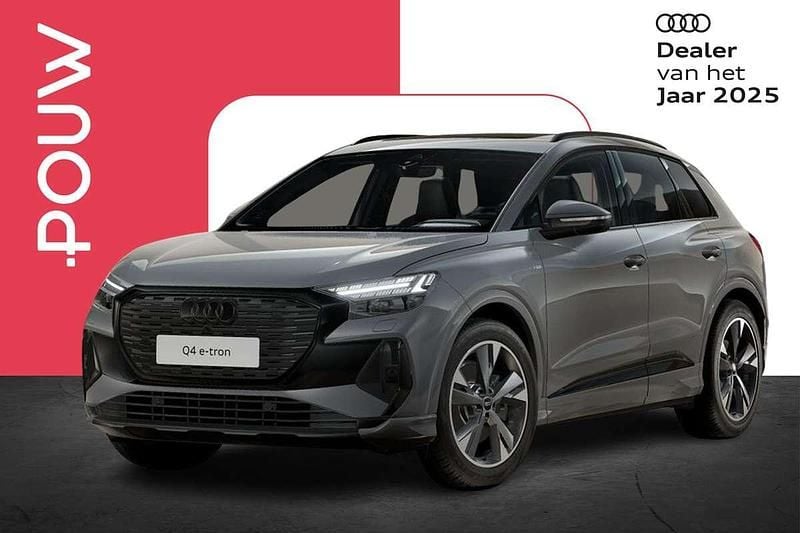 Grijs Nieuw 2025 Audi Q4 e-tron Competition SUV | € 59.990 - Afbeelding 1/4