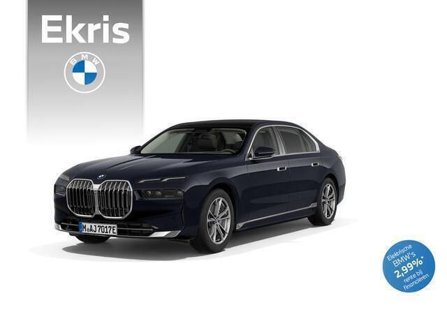 Zwart Nieuw 2025 BMW i7 Comfort Edition Sedan | € 124.642 (Iets duurder) - Afbeelding 1/4