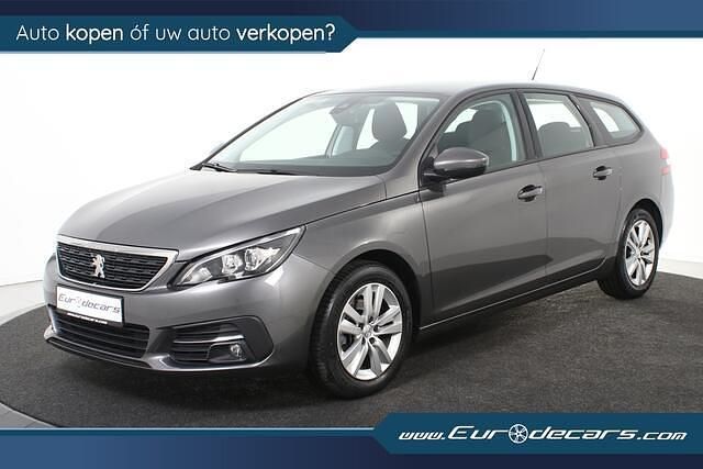 Grijs Gebruikt 2021 Peugeot 308 SW Business-Line Stationwagen | € 13.600 - Afbeelding 1/4