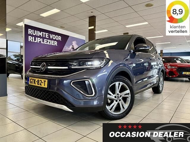 Grijs Gebruikt 2024 VW T-Cross R-line SUV | € 29.950 (Eerlijke prijs) - Afbeelding 1/4