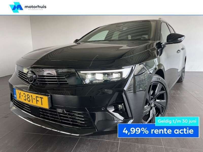 Zwart Gebruikt 2023 Opel Astra GS Line Stationwagen | € 30.845 (Iets duurder) - Afbeelding 1/4