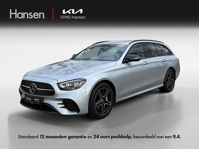 Zilver Occasion 2022 Mercedes E300 AMG Stationwagen | € 36.445 (Super prijs) - Afbeelding 1/4