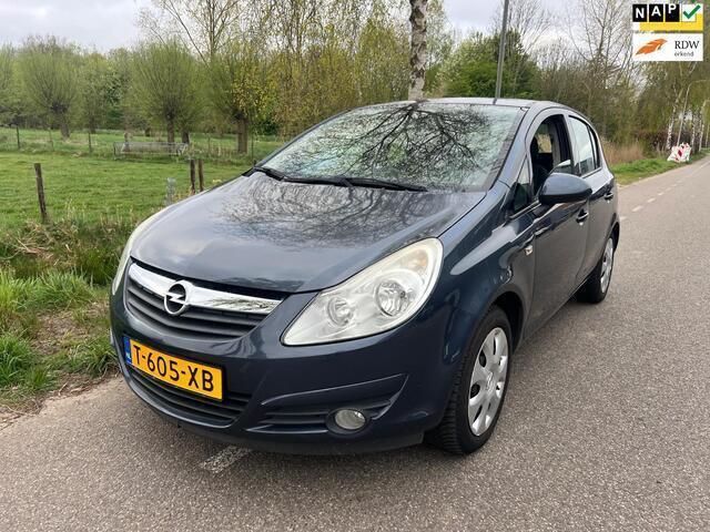 Blauw Gebruikt 2010 Opel Corsa Edition Hatchback | € 2.999 (Goede deal) - Afbeelding 1/4