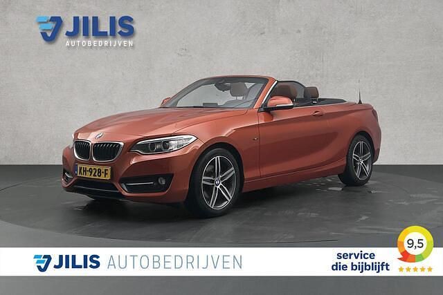 Oranje Gebruikt 2016 BMW 220 Sport Line Cabriolet | € 22.950 (Eerlijke prijs) - Afbeelding 1/3
