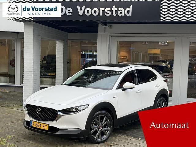 Snowflake white pearl (licht wit) Gebruikt 2021 Mazda CX-30 SUV | € 26.795 (Goede deal) - Afbeelding 1/4