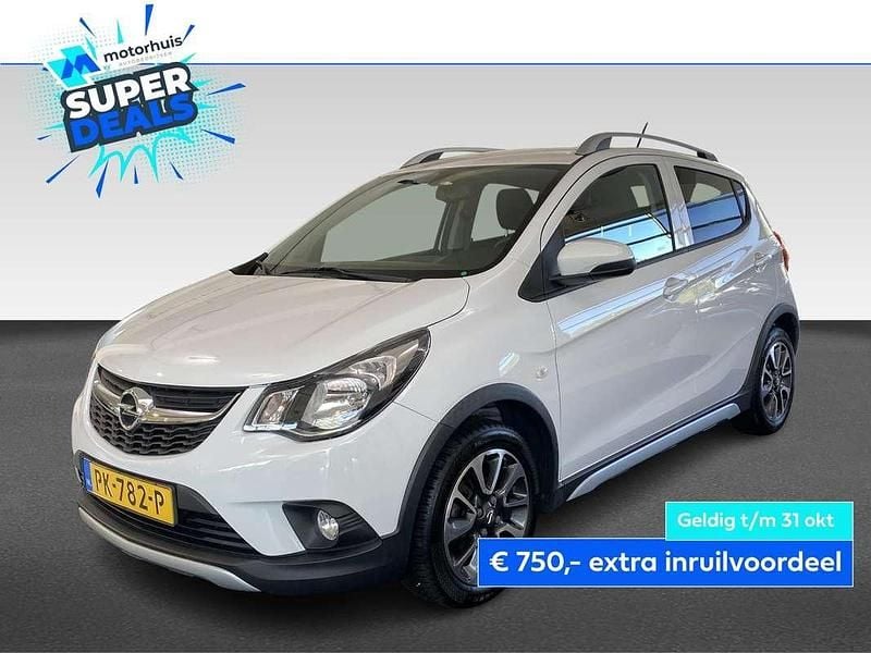 Wit Gebruikt 2017 Opel Karl Edition Hatchback | € 9.445 (Iets duurder) - Afbeelding 1/4
