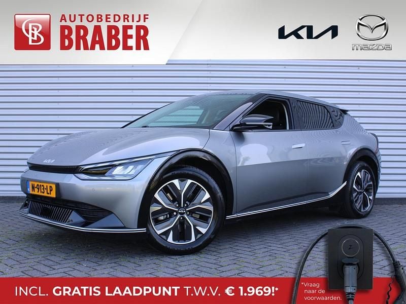 Grijs Gebruikt 2021 Kia EV6 4 SUV | € 33.595 (Eerlijke prijs) - Afbeelding 1/4