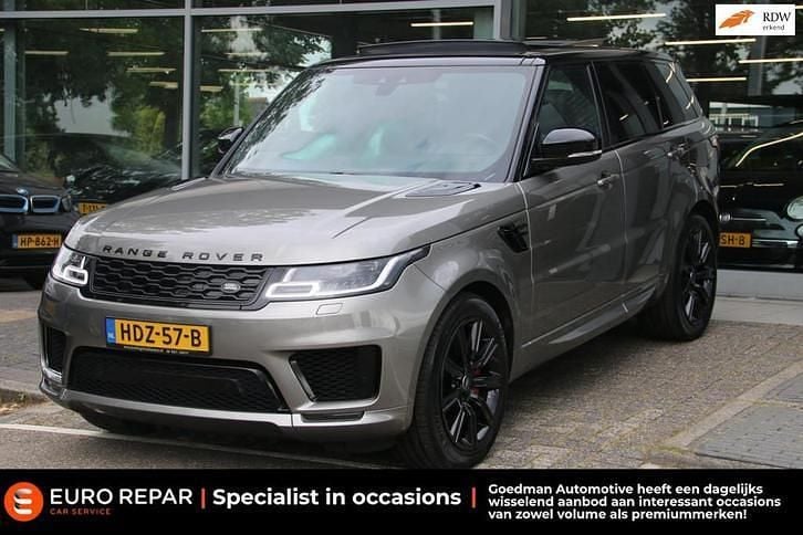 Grijs Gebruikt 2019 Land Rover Range Rover Sport HSE Dynamic SUV | € 36.995 (Super prijs) - Afbeelding 1/4
