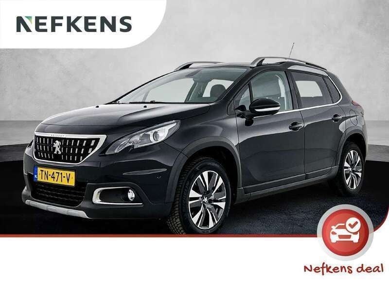 Zwart Gebruikt 2018 Peugeot 2008 Allure SUV | € 13.925 (Eerlijke prijs) - Afbeelding 1/3