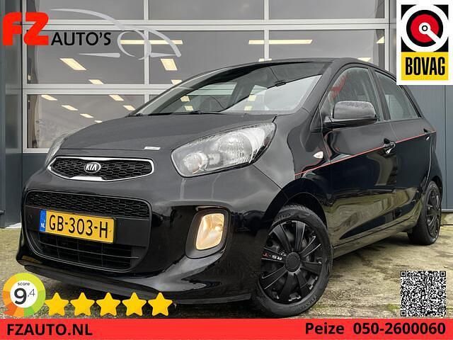 Zwart Gebruikt 2015 Kia Picanto Comfort Hatchback | € 7.445 (Eerlijke prijs) - Afbeelding 1/4