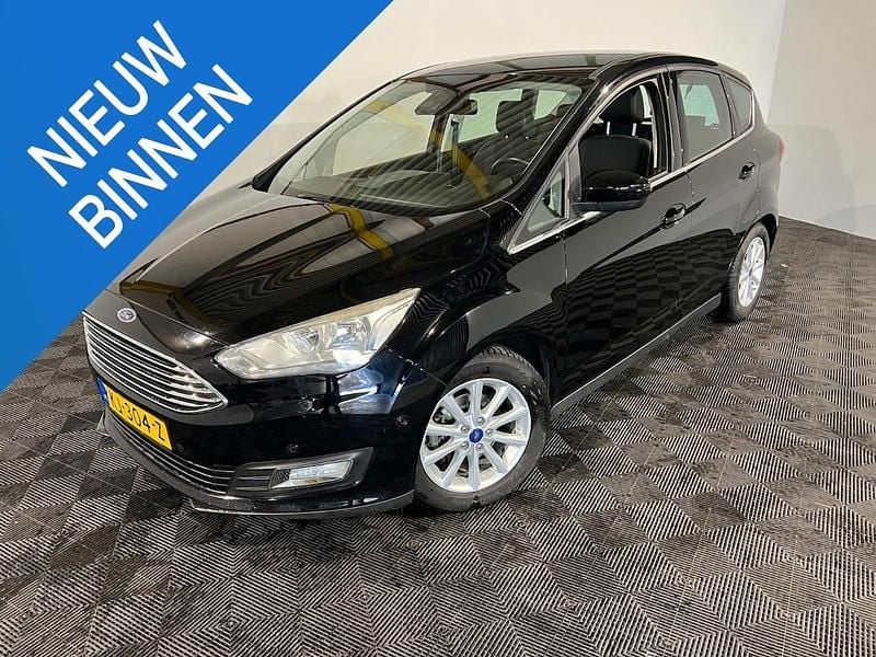 Zwart Occasion 2015 Ford C-MAX Titanium MPV | € 5.850 (Super prijs) - Afbeelding 1/4