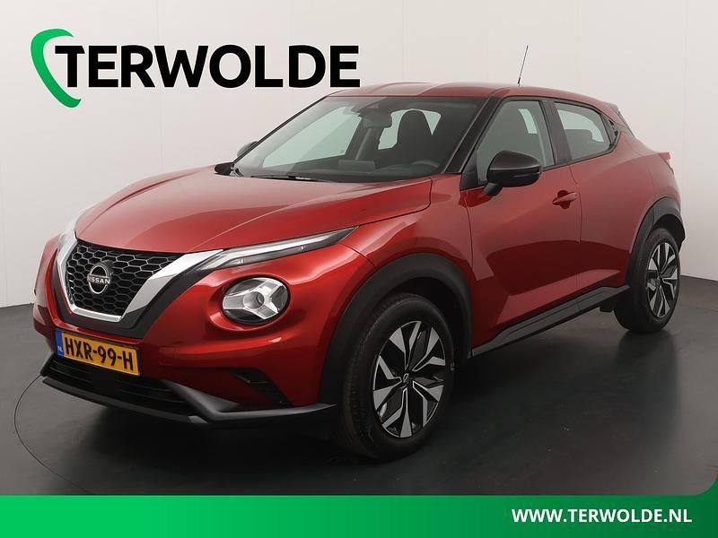 Rood Gebruikt 2023 Nissan Juke Acenta SUV | € 19.445 (Eerlijke prijs) - Afbeelding 1/4