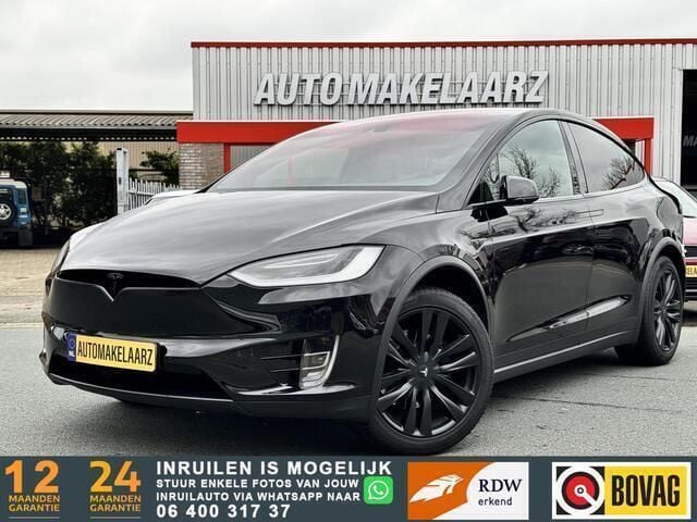 Zwart, metallic lak Occasion 2016 Tesla Model X SUV | € 34.990 (Duur) - Afbeelding 1/4