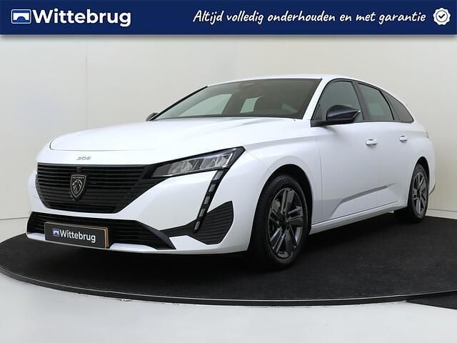 Wit Gebruikt 2023 Peugeot 308 SW Business-Line Stationwagen | € 23.325 - Afbeelding 1/3