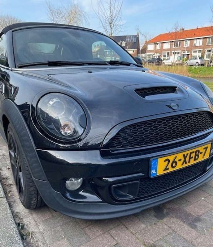 Zwart Gebruikt 2012 Mini Cooper S Cabriolet Chili Cabriolet | € 10.000 (Eerlijke prijs) - Afbeelding 1/4